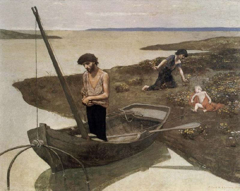 Pierre Puvis de Chavannes The Poor Fisherman china oil painting image